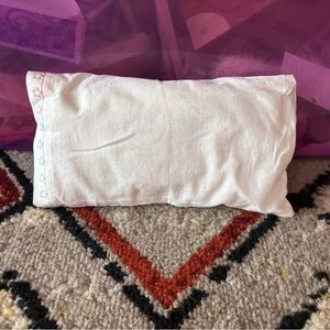 American Girl White Doll Pillow with Star Trim